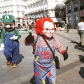 Madrid day-by-day – Puerta del sol – È inutile che mi rincorri col coltellazzo insanguinato Chucky, non me lo faccio il selfie con te!