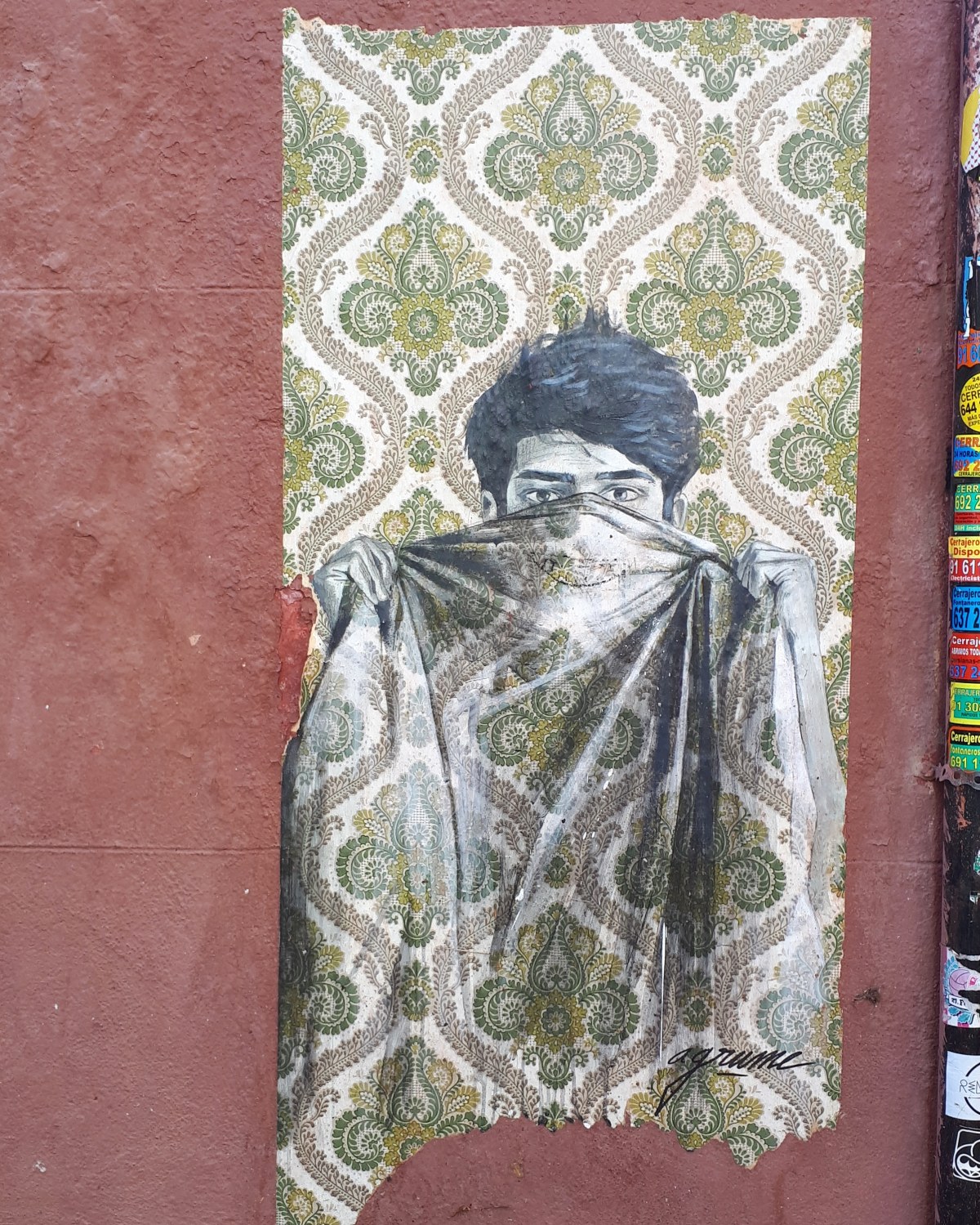 Madrid day by day - Street art nel quartiere di Lavapiés (opera di Agrume)