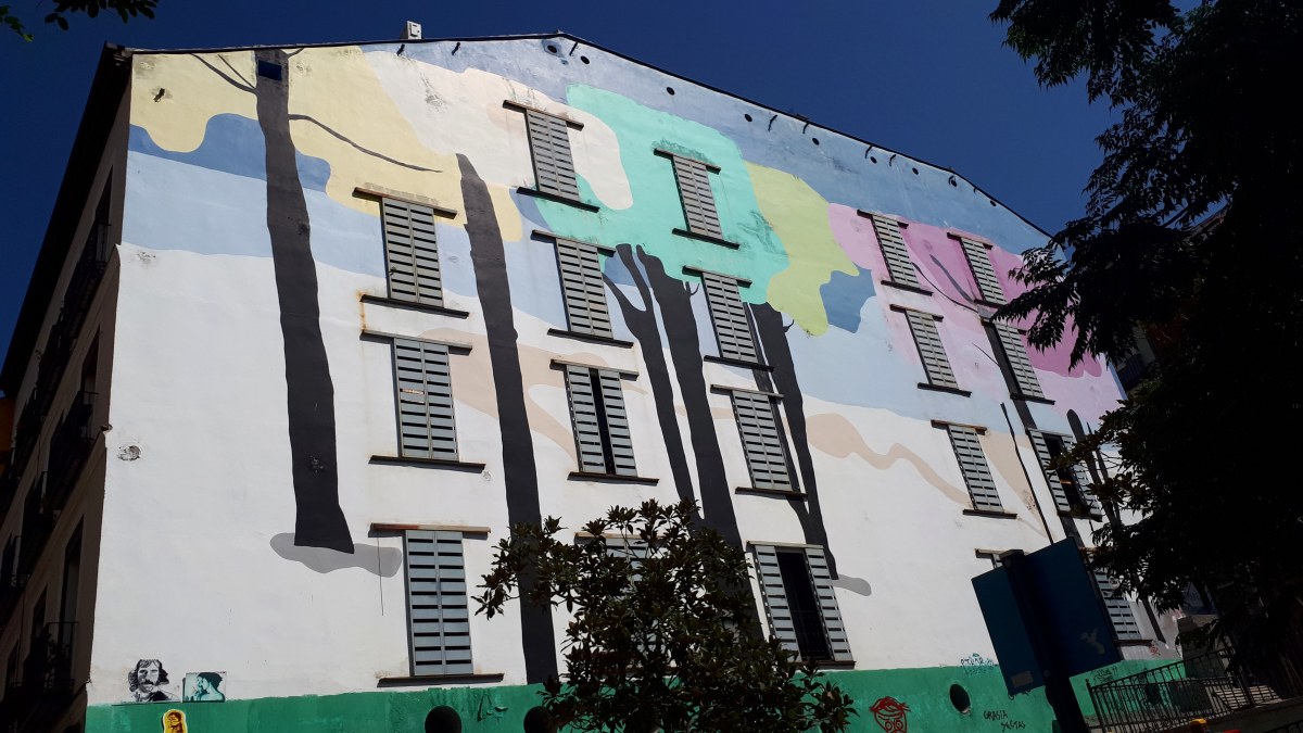 Madrid day by day - Street art nel quartiere di Lavapiés (opera di Cristina Gayarre)