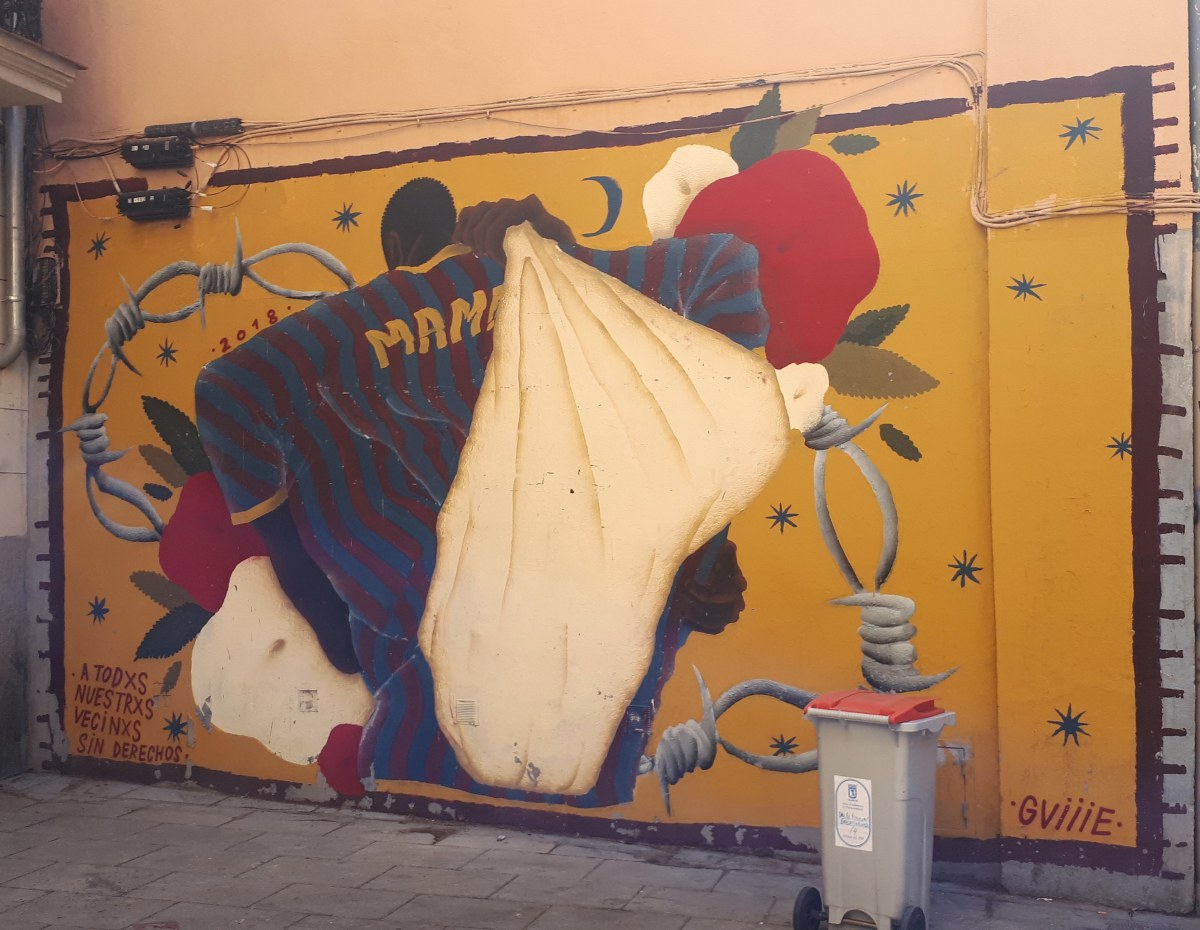 Street art a Madrid @ Calle de Embajadores