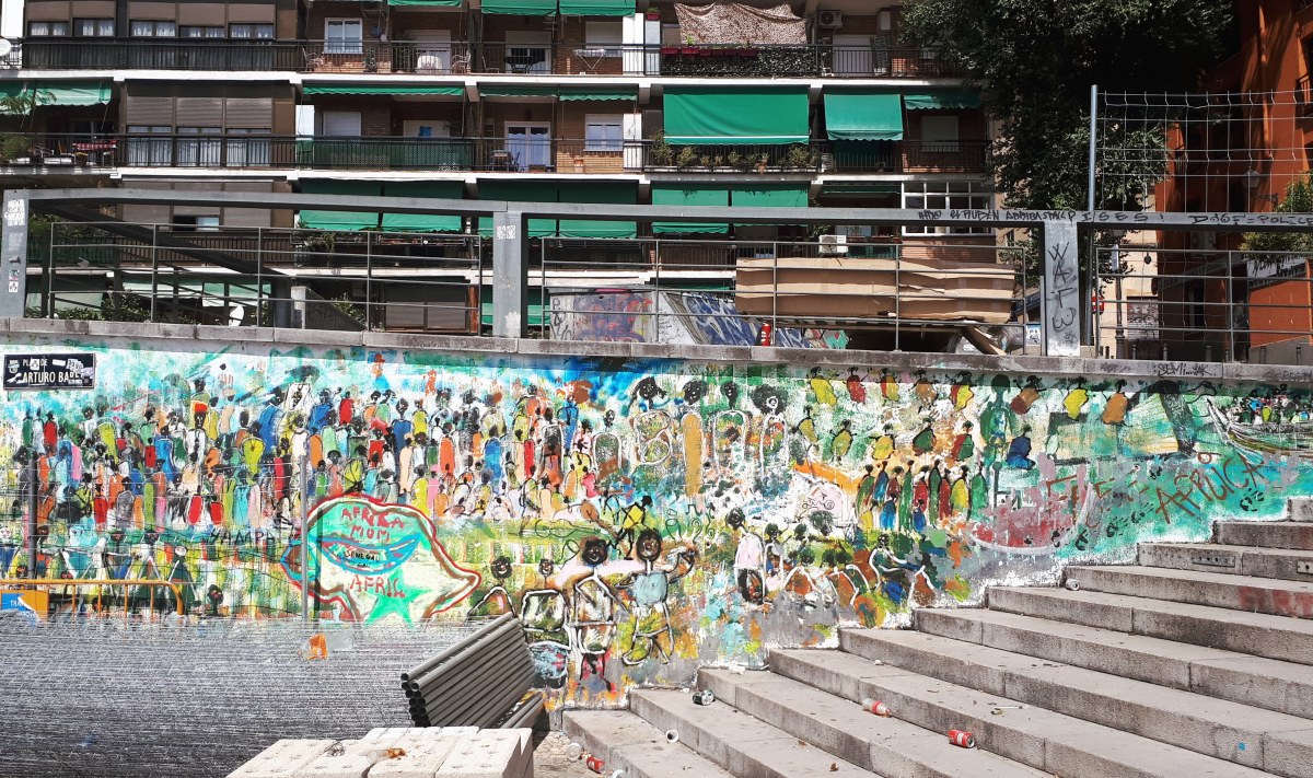 Street art a Madrid @ Calle de Embajadores