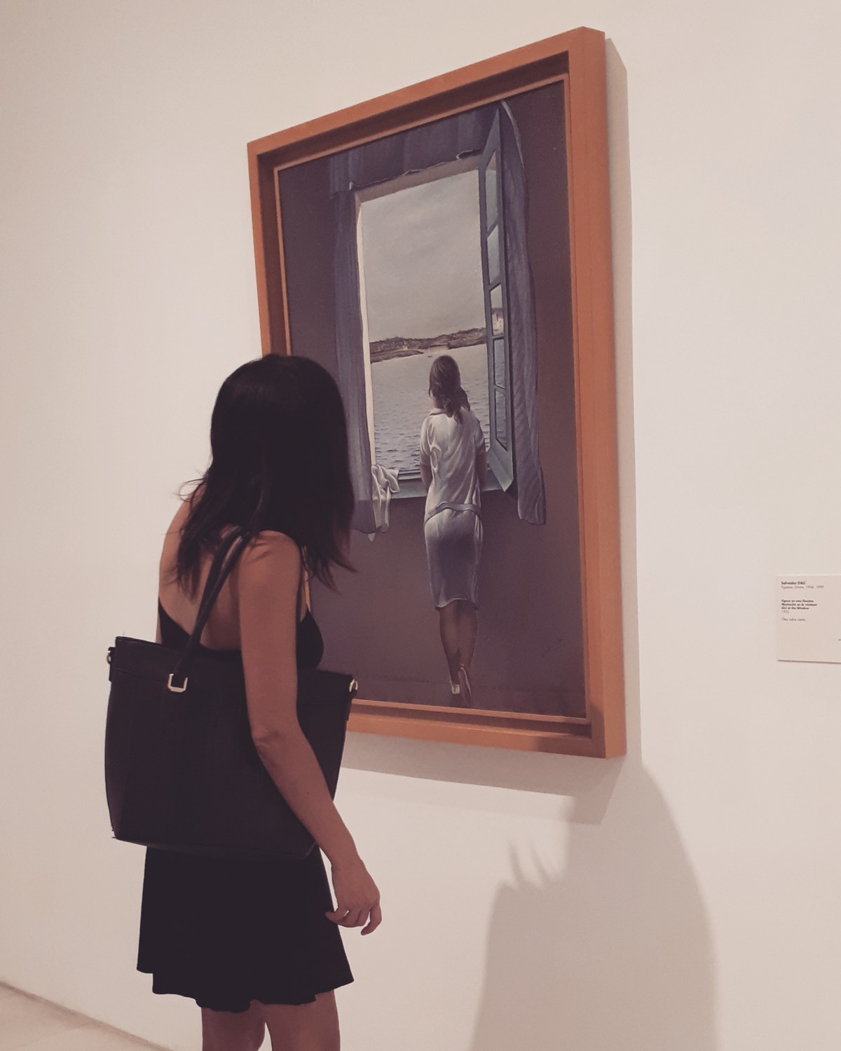 Museo Reina Sofia - Collezione permanente - Girl at the window (1925) di Salvador Dalì