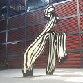 Museo Reina Sofia –  Brushstroke (1996) di Roy Lichtenstein