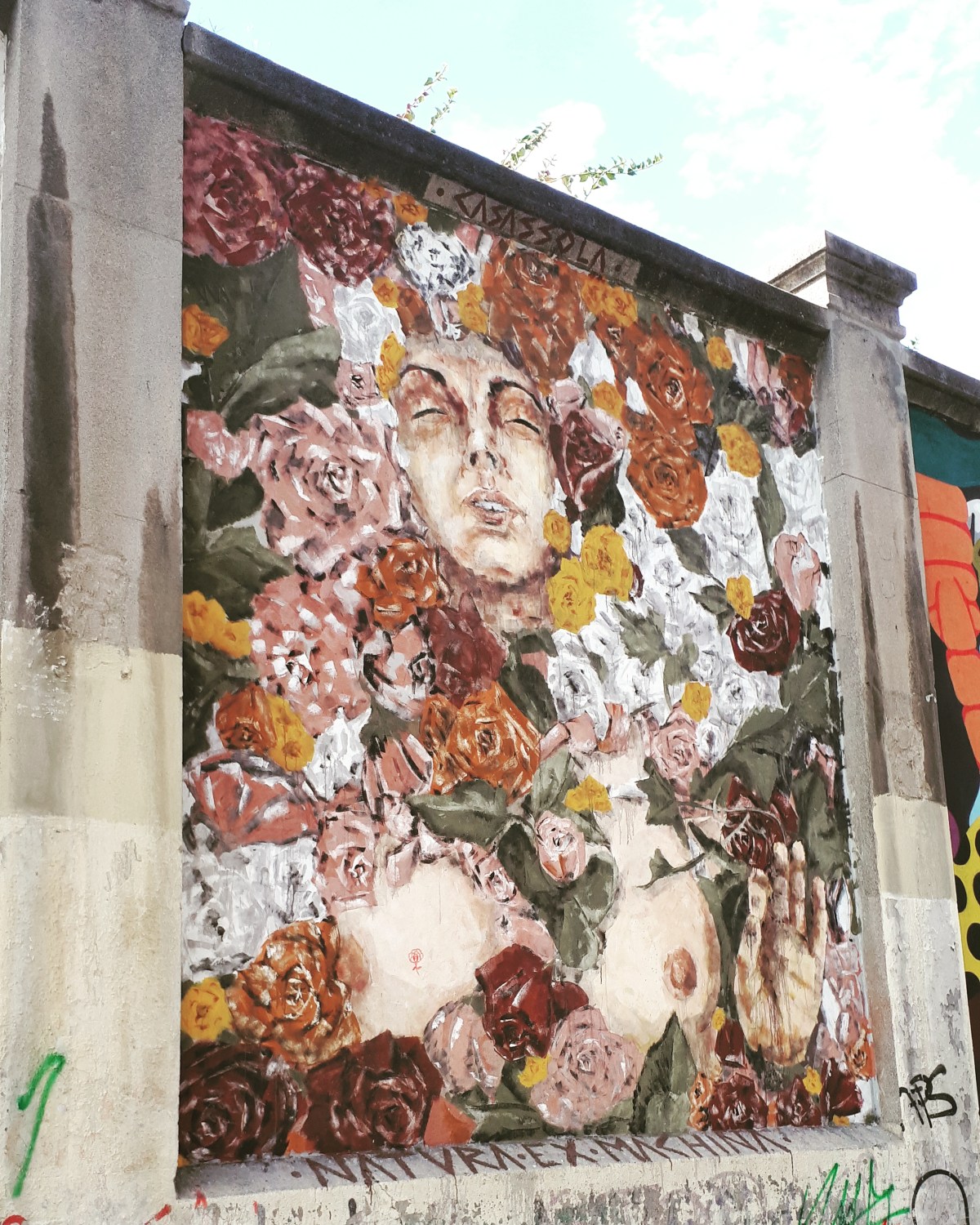 Street art: Casassola@ Lavapies, Madrid for Muros Tabacalera