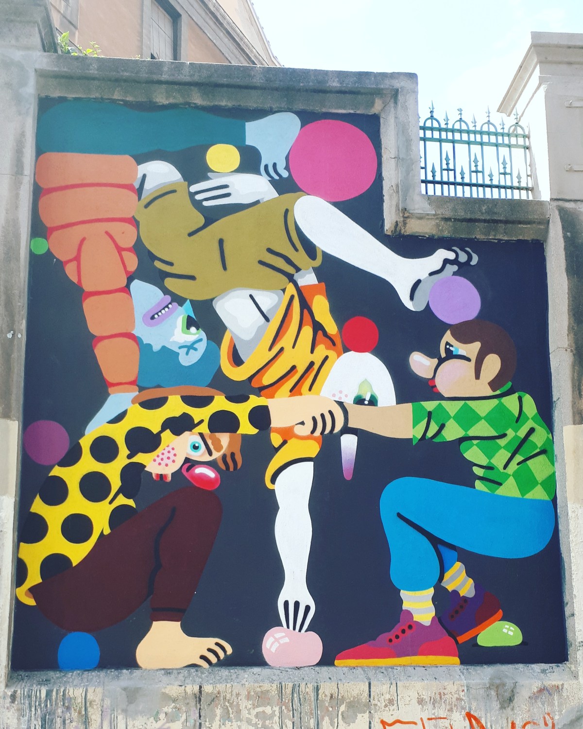 Street art: Nano4814 @ Lavapies, Madrid for Muros Tabacalera