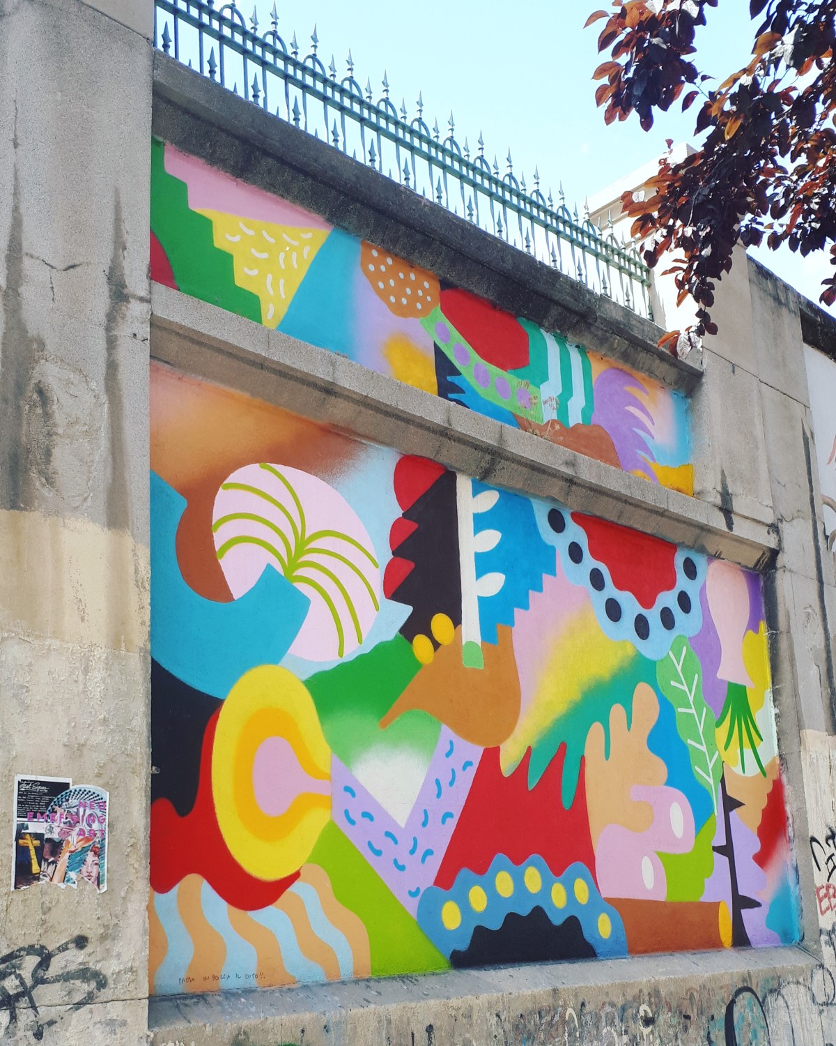 Street art: Zosen @ Lavapies, Madrid for Muros Tabacalera