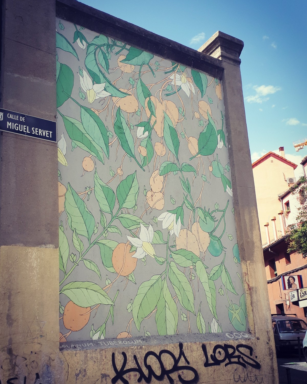 Street art @ Lavapies, Madrid for Muros Tabacalera