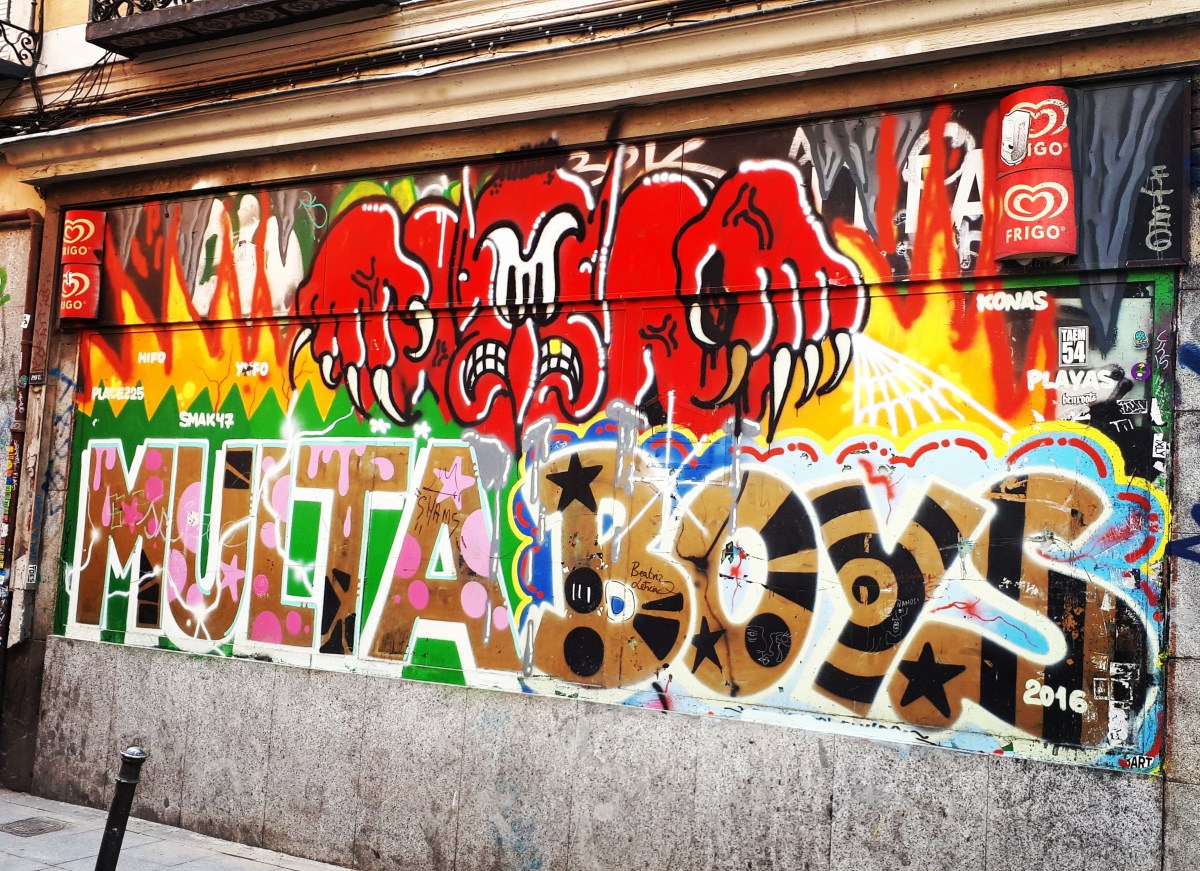 Street art @ Malasana, Madrid