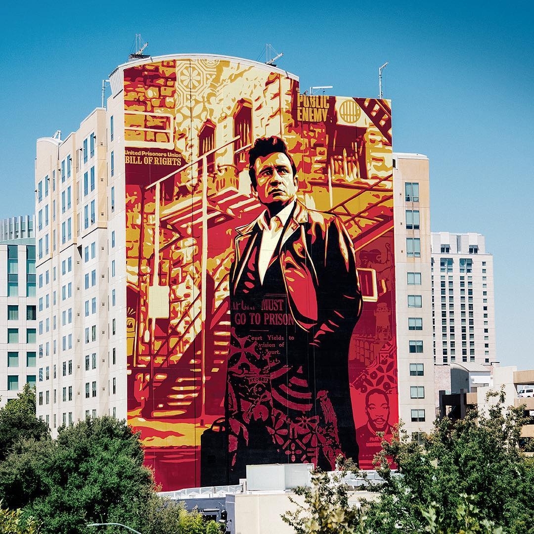 Obey Giant @Sacramento, USA