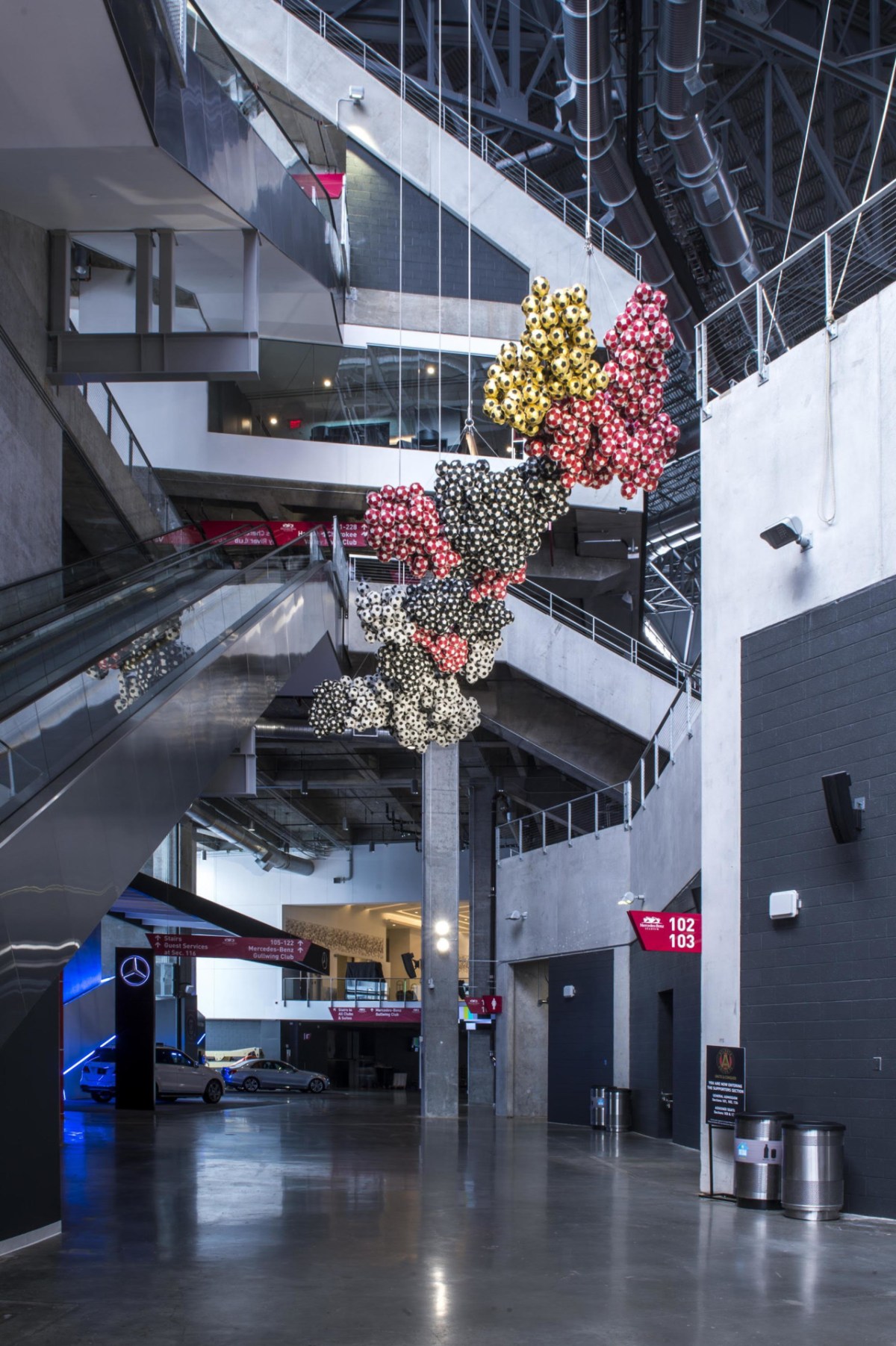 Darío Escobar - “Obverse & Reverse” (2010), latex, leather, string, 157 x 236 x 157 cm. Photo credit: Isaac Martínez, courtesy of the artist and Nils Stærk Gallery