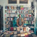 Matt Winn at Molasses Books, Bushwick, Brooklyn, 2017