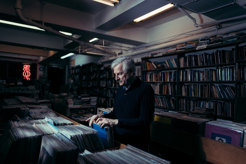 Wayne Conti at Mercer Books, Greenwich Village, Manhattan, 2017