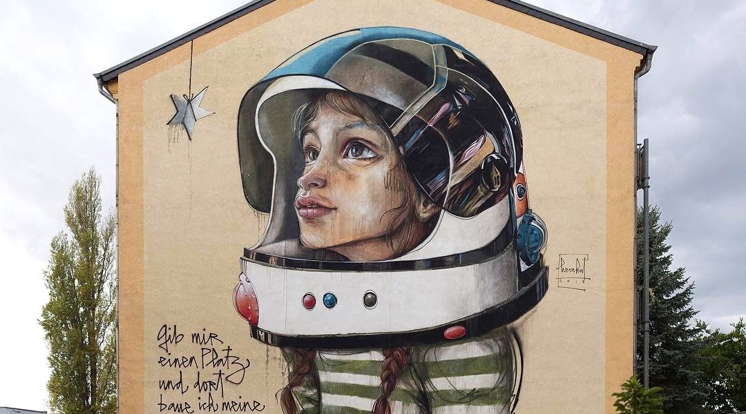 Herakut @Wittenberg, Germany