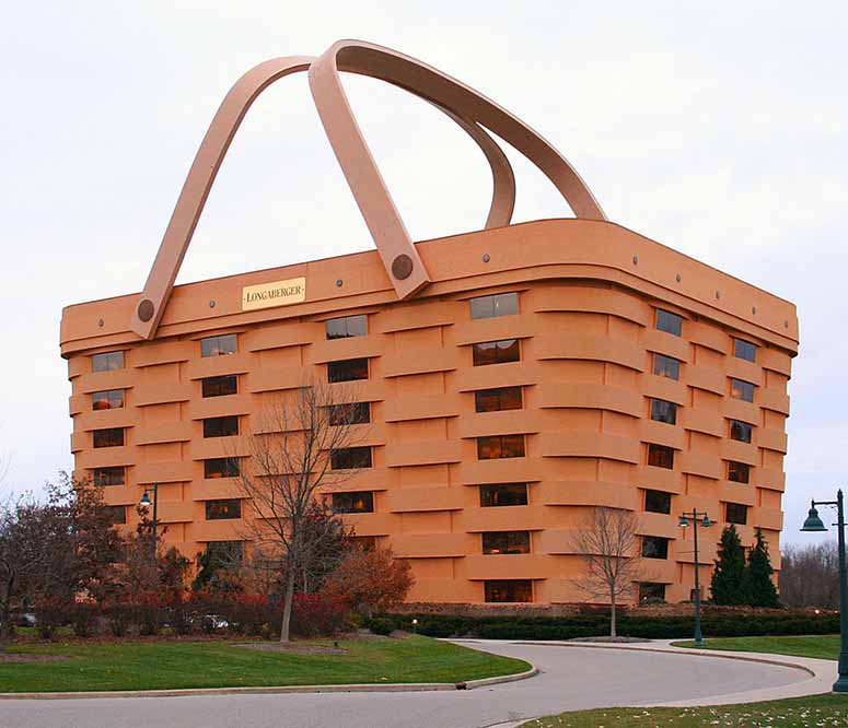 Sede della Longaberger Company a Newark, USA
