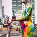 Air Sea Land by Okudart @ Boston, USA