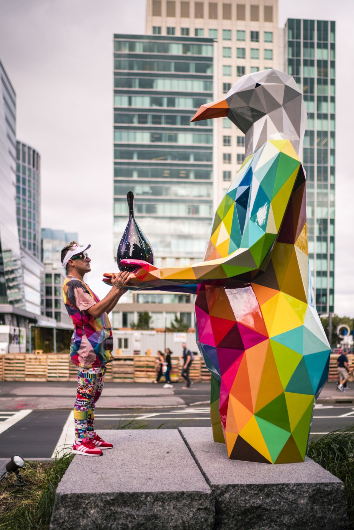 Air Sea Land by Okudart @ Boston, USA