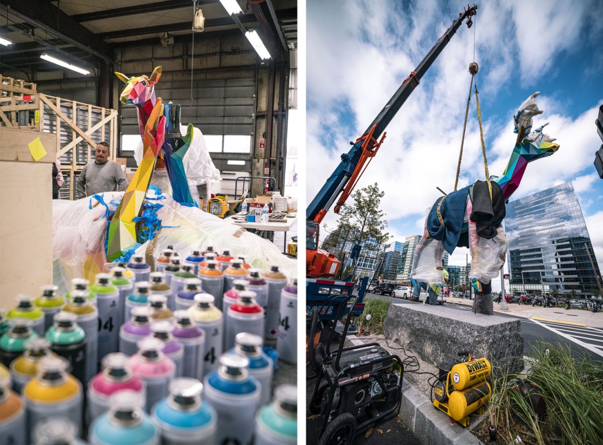 Air Sea Land by Okudart @ Boston, USA