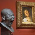 Franz Xaver Messerschmidt, Man Yawning, 1771–81. Photo by Jean-Pierre Dalbéra