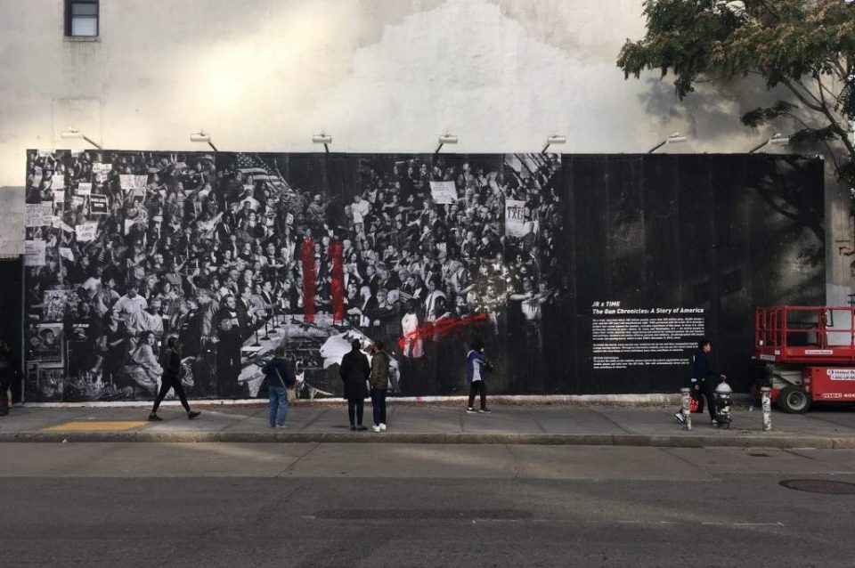 JR @ New York City, USA