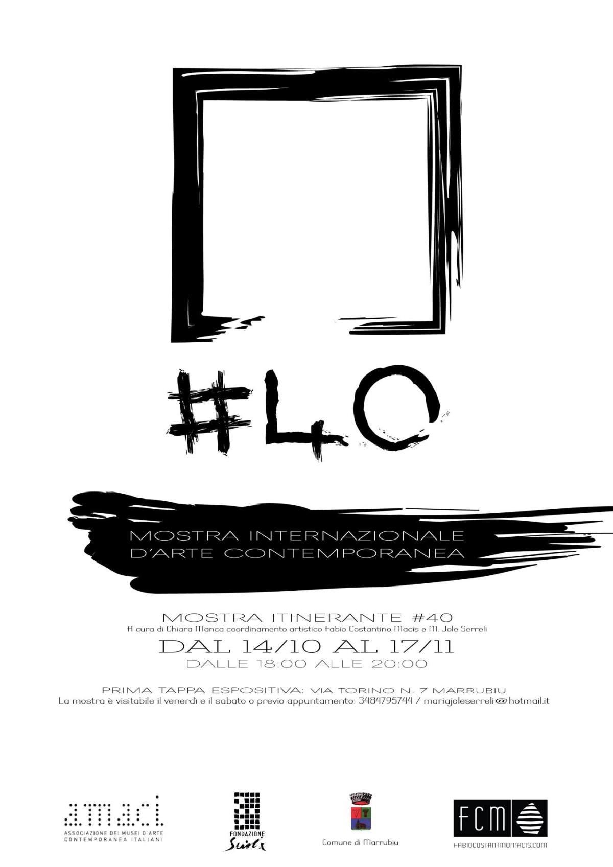 #40 - Mostra Internazionale d'arte contemporanea