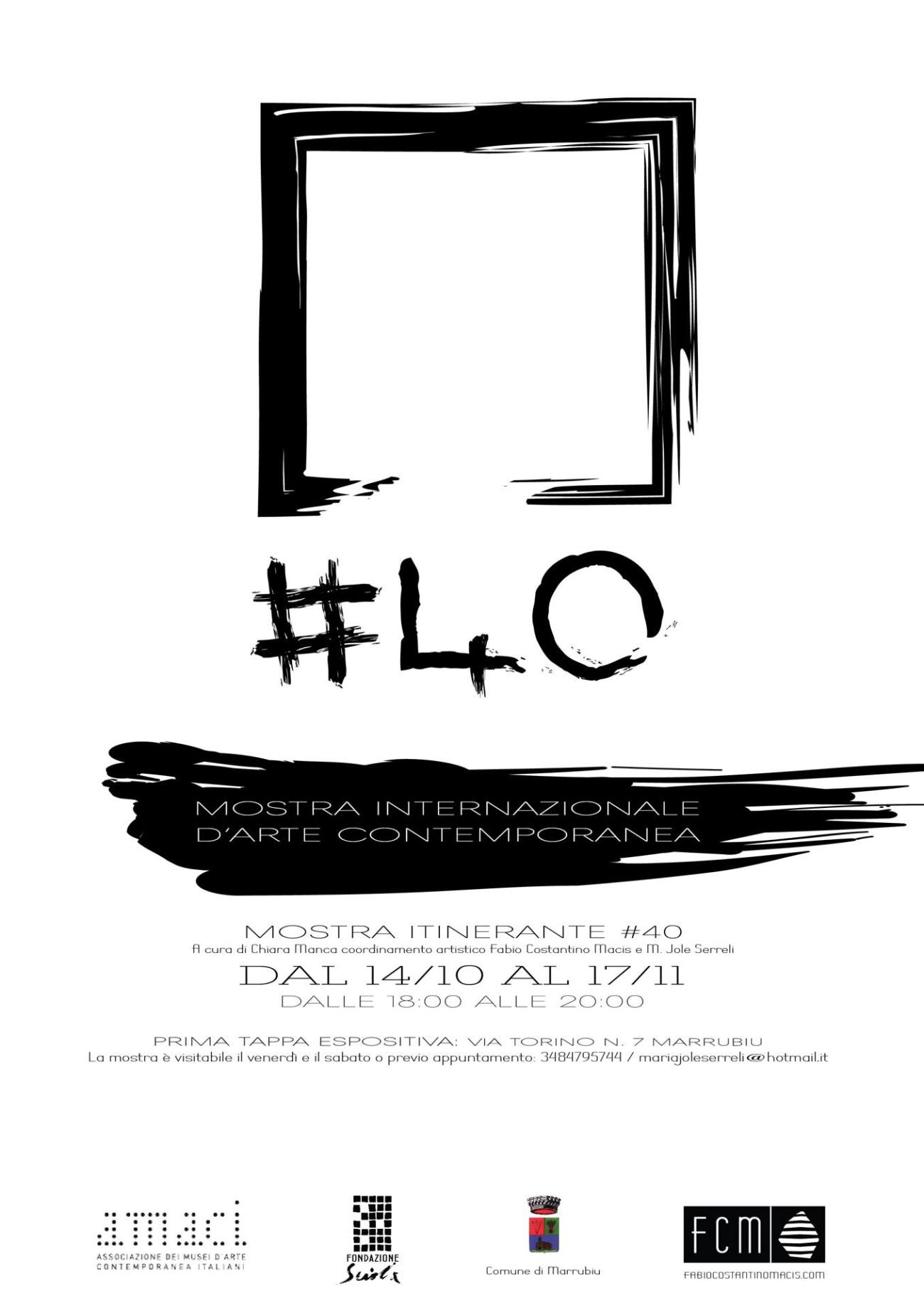 #40 - Mostra Internazionale d'arte contemporanea