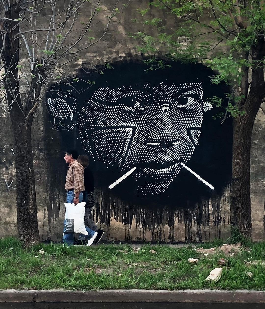 Nazza Stencil @Buenos Aires, Argentina