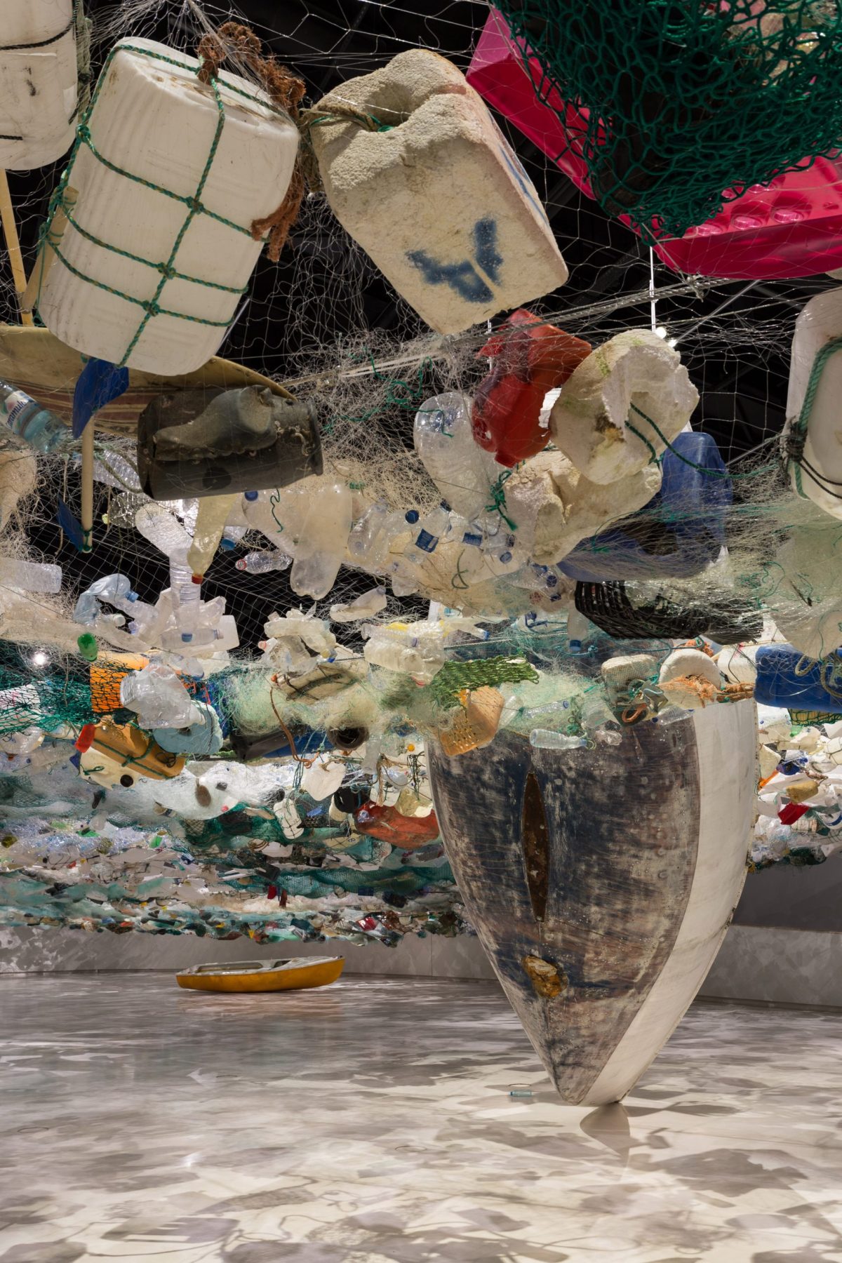 Over Flow by Tadashi Kawamata