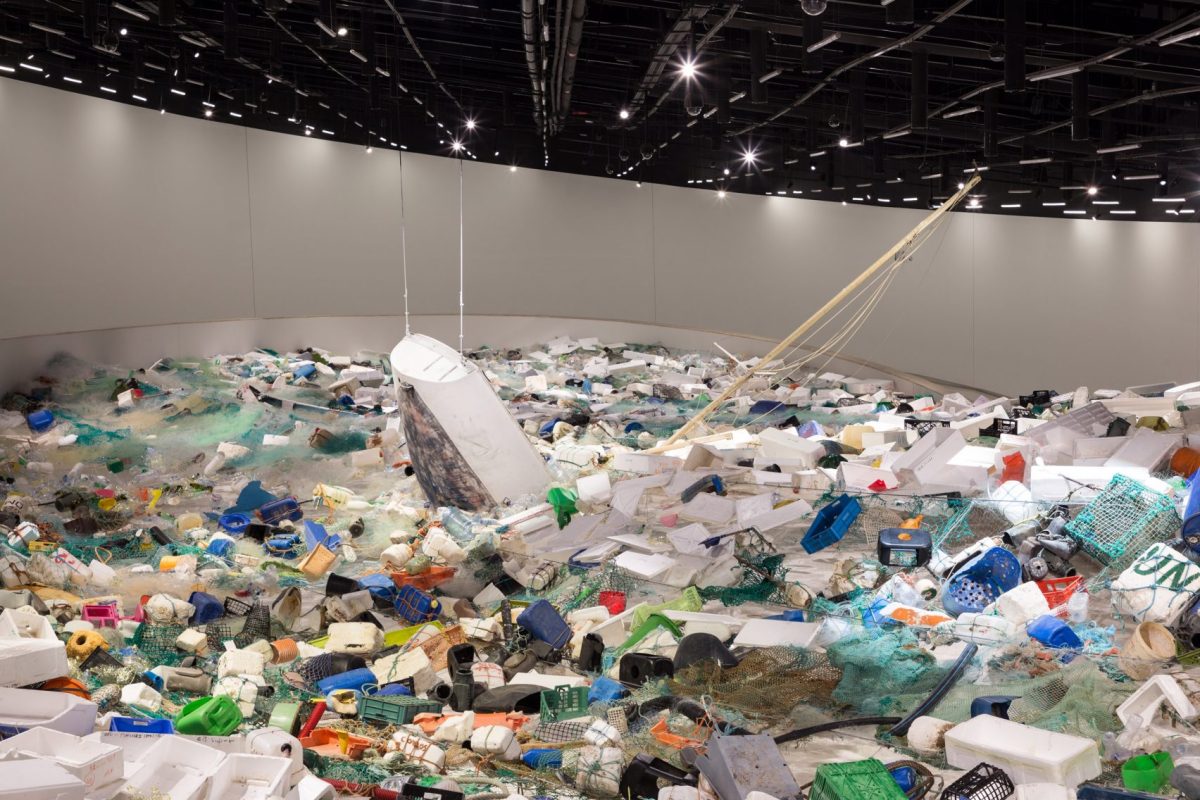 Over Flow by Tadashi Kawamata