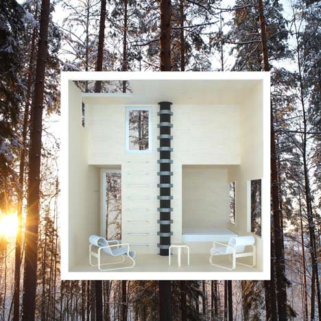 Tree hotel by Tham & Videgård Arkitekter