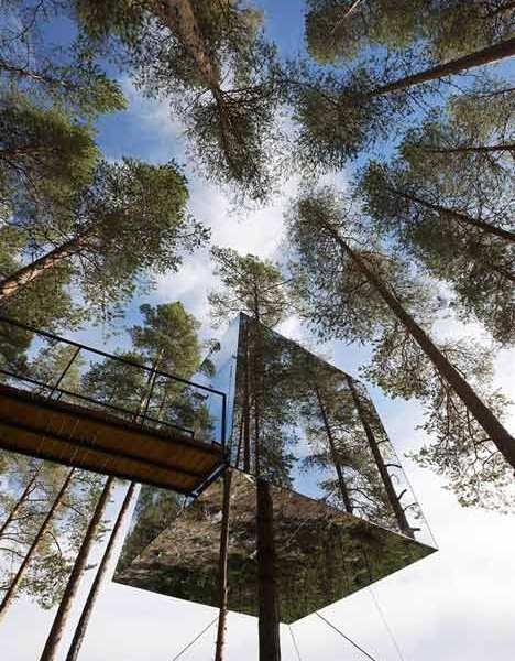 Tree hotel by Tham & Videgård Arkitekter