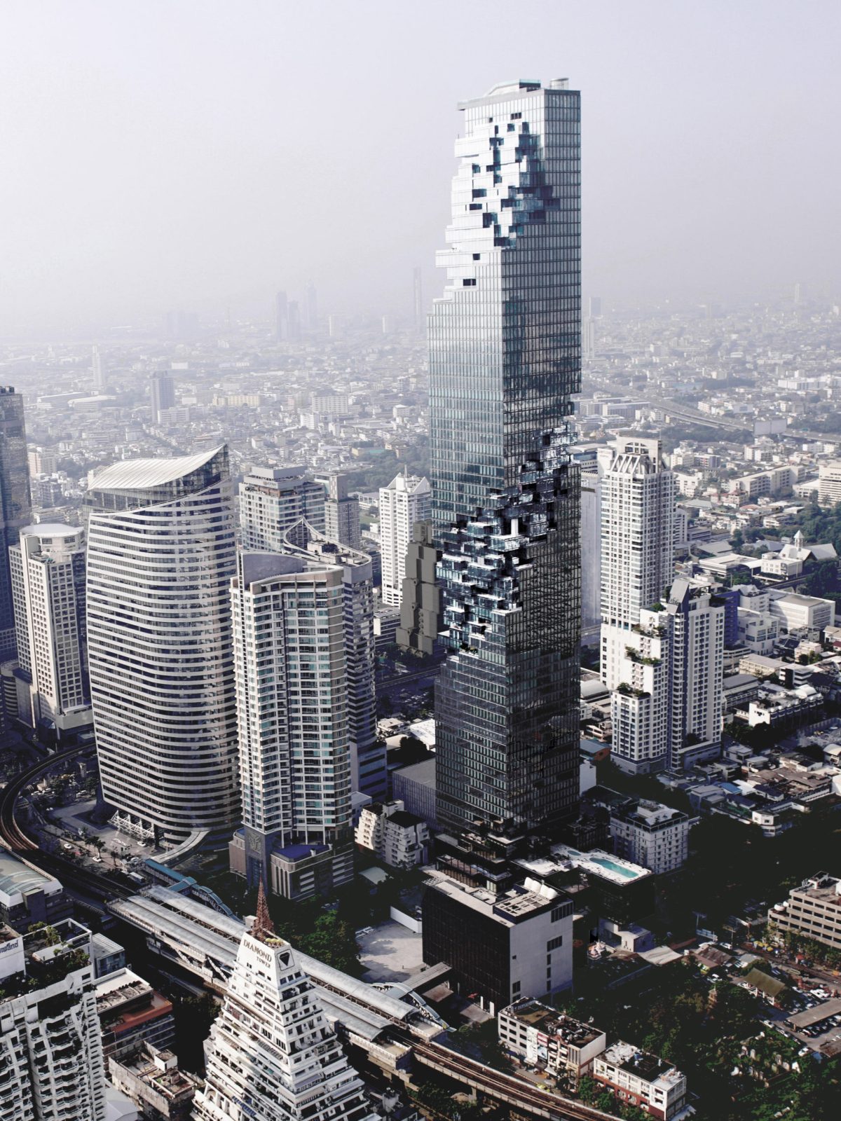 Büro Ole Scheeren @ MahaNakhon, Bangkok