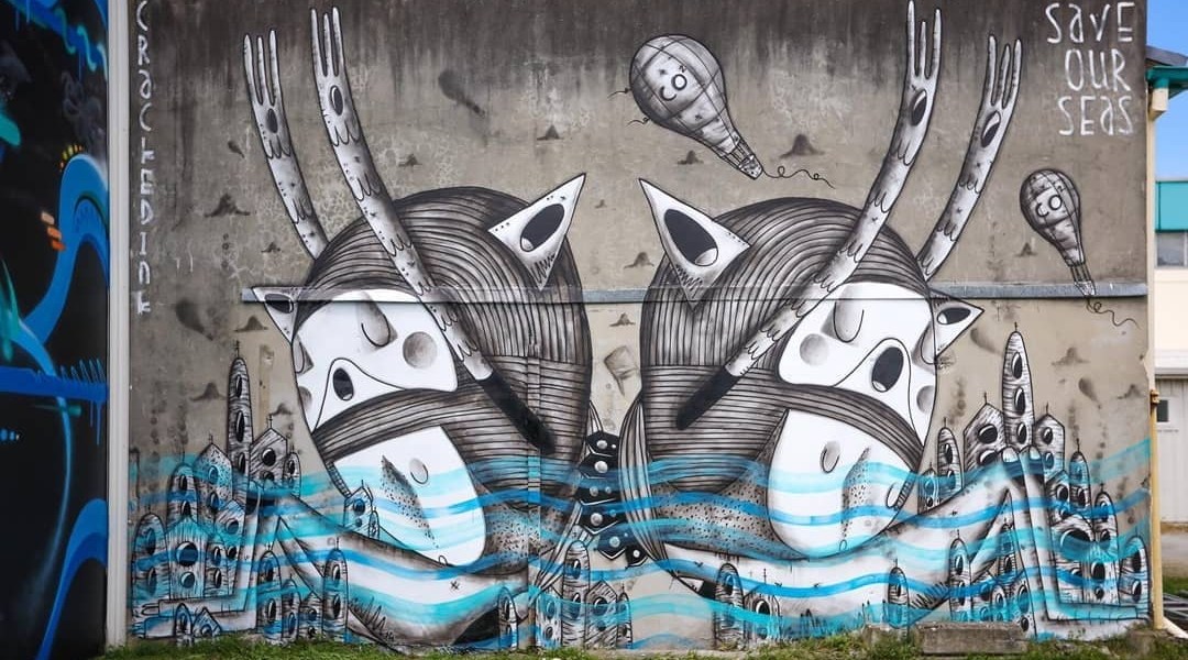 Cracked Ink @Gisborne, New Zealand