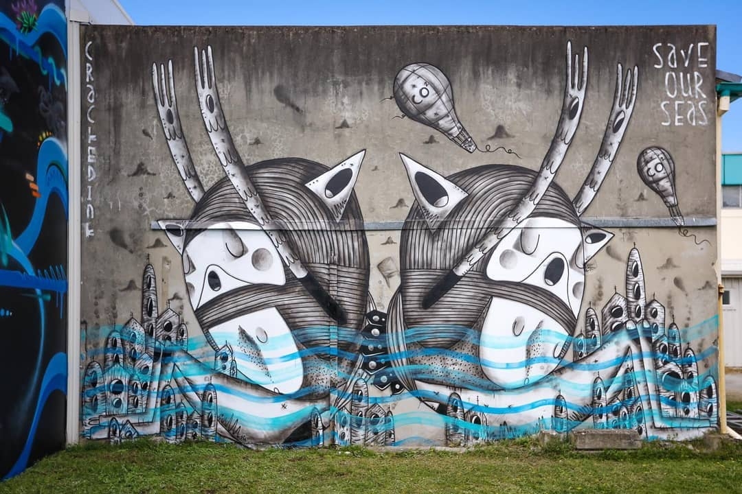 Cracked Ink @Gisborne, New Zealand