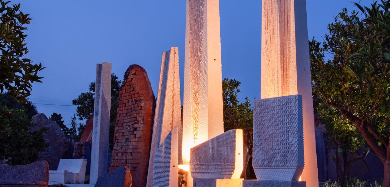 Giardino Sonoro - Pinuccio Sciola - Foto dal sito psmuseum.it