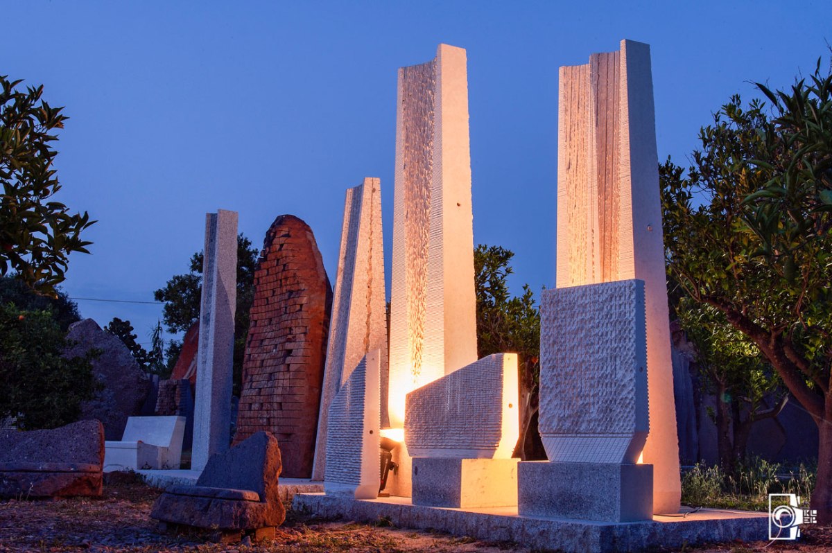 Giardino Sonoro - Pinuccio Sciola - Foto dal sito psmuseum.it