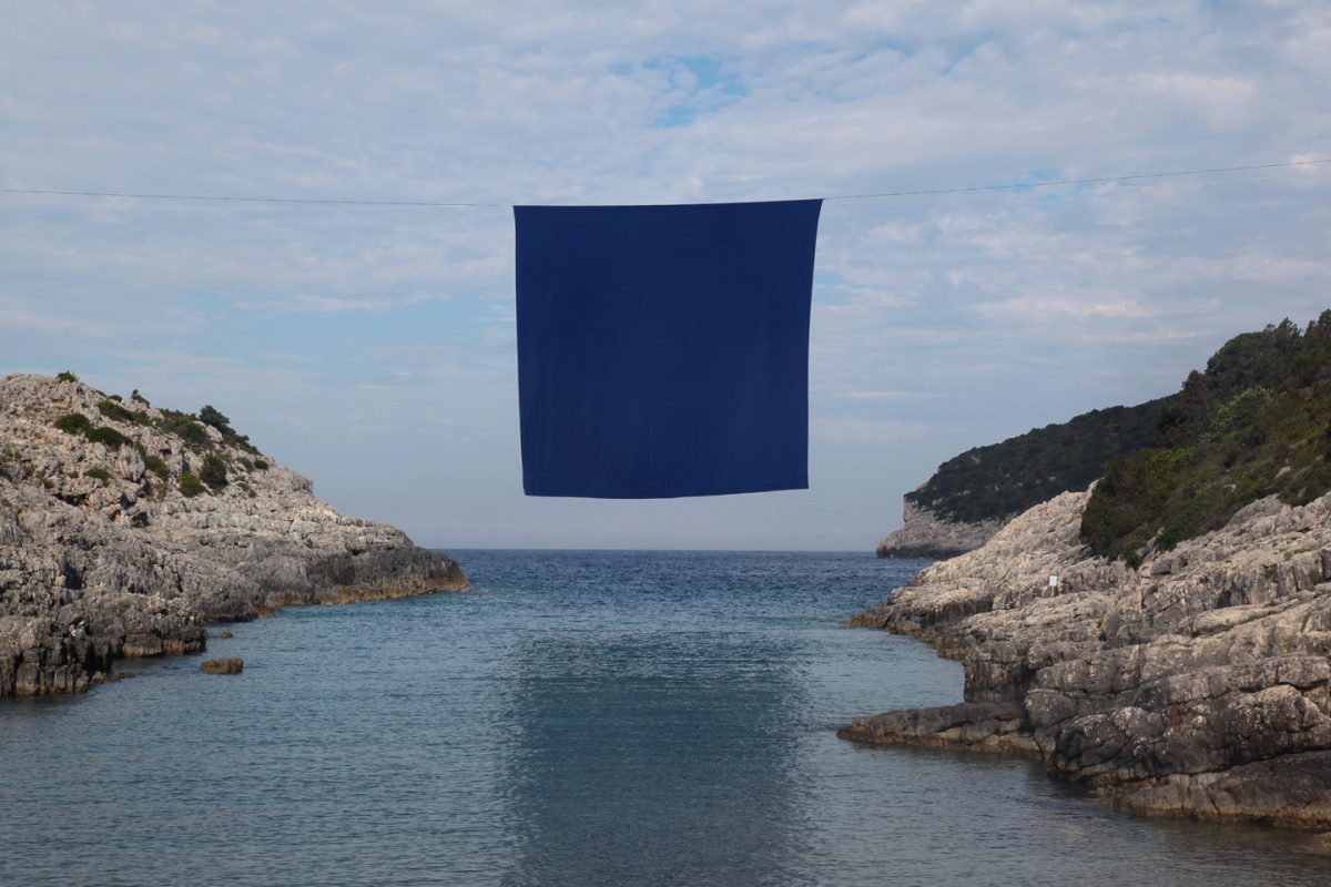 "Interface (Field of Blue)" by Michael Sebastian Haas