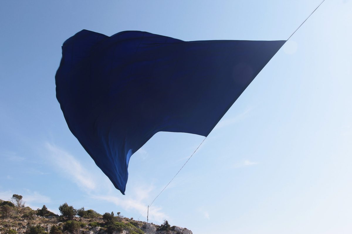 "Interface (Field of Blue)" by Michael Sebastian Haas