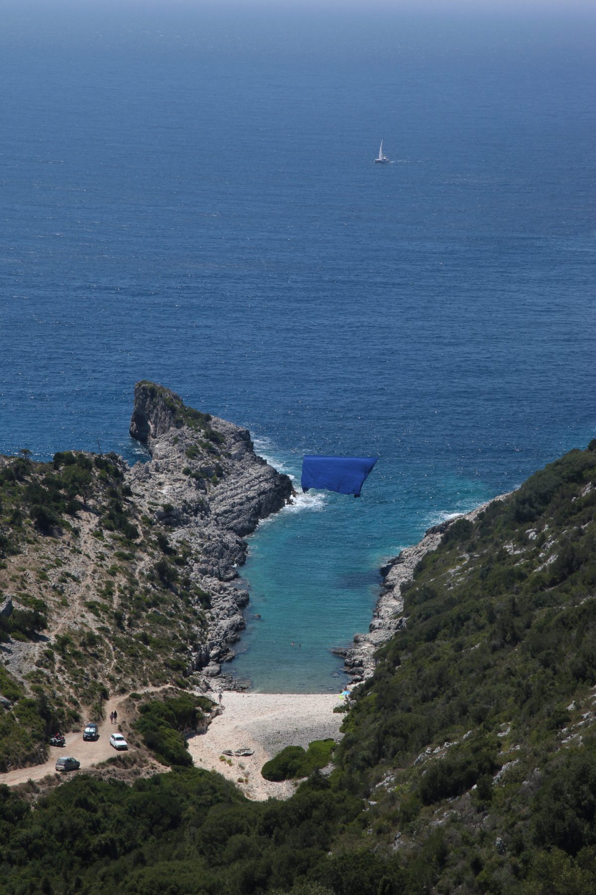 "Interface (Field of Blue)" by Michael Sebastian Haas