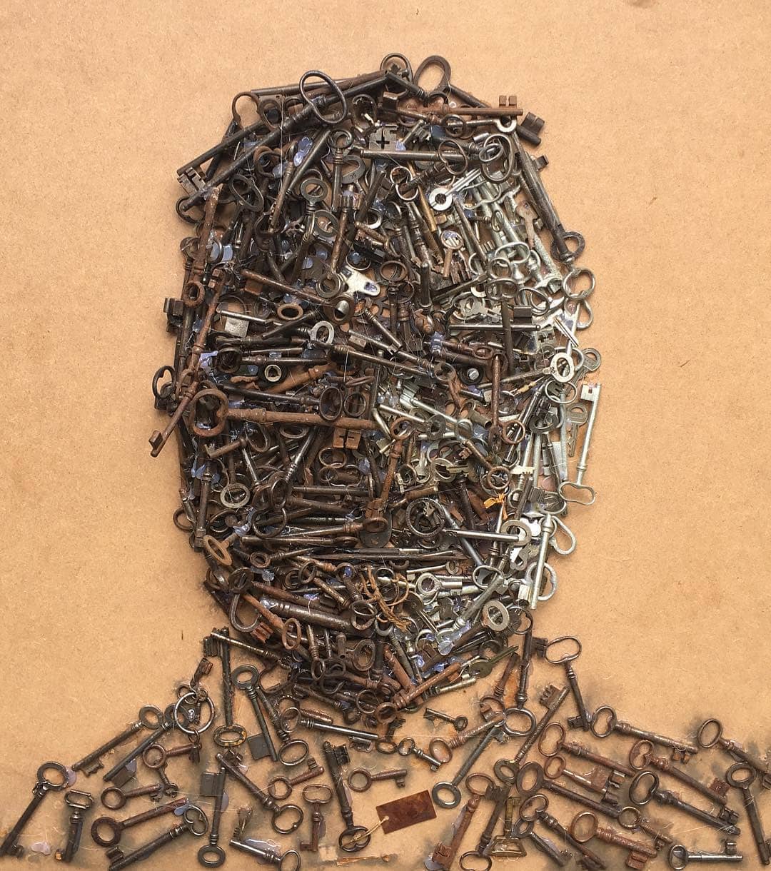 Selfportrait by OP Freuler