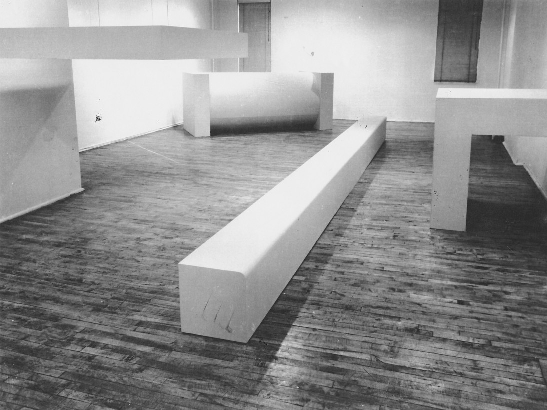 Robert Morris- Sculpture, Green Gallery, New York, December 16, 1964