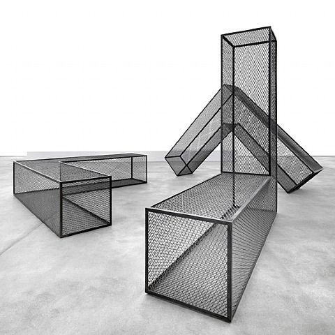 Robert Morris, Steel Mesh Ls, 1988