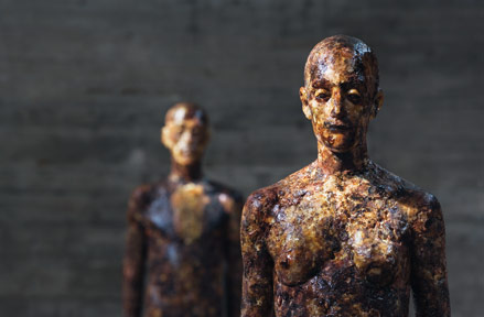 Solide Fragilità by Aron Demetz @ Lucca