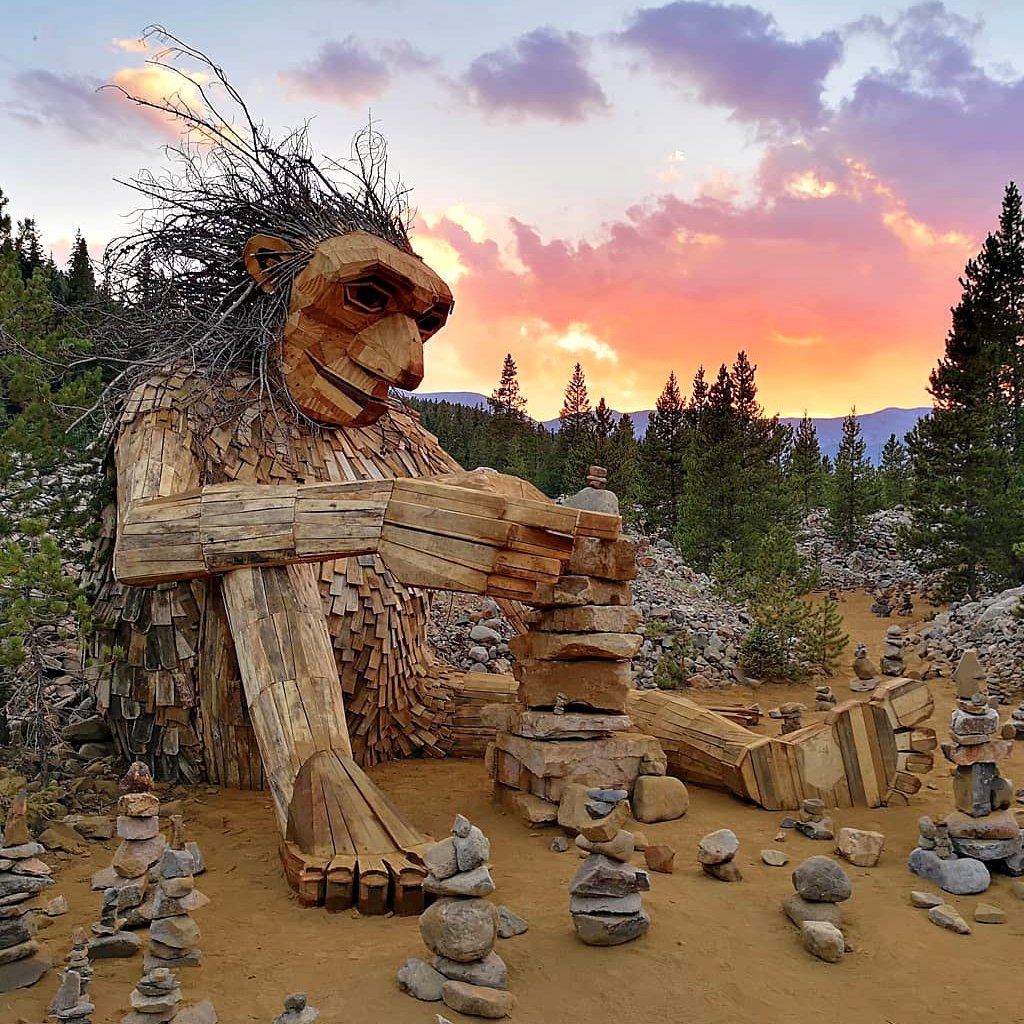 Thomas Dambo in Breckenridge, Colorado