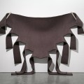 Untitled (Brown Felt) by Robert Morris