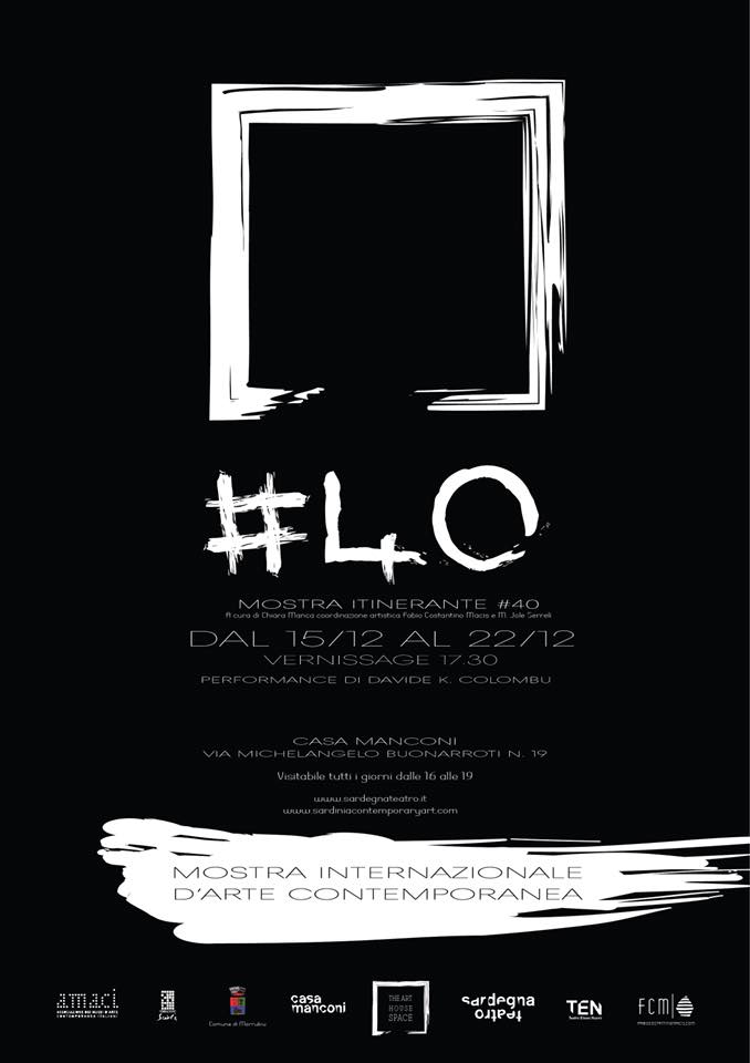 #40 - Mostra Internazionale d'arte contemporanea - Casa Manconi, Nuoro