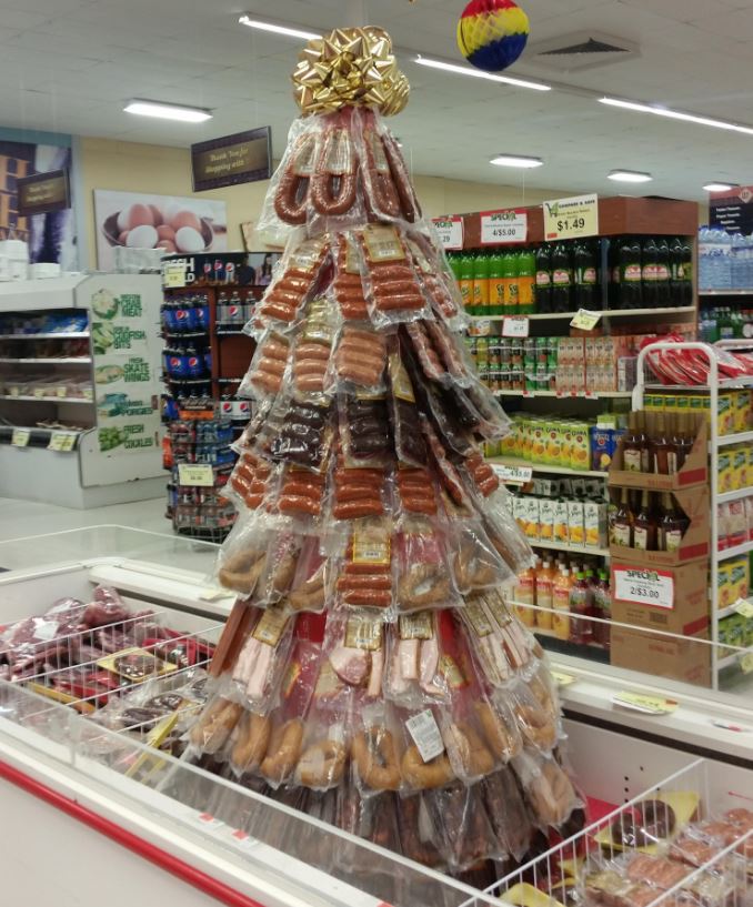 Strani alberi di Natale