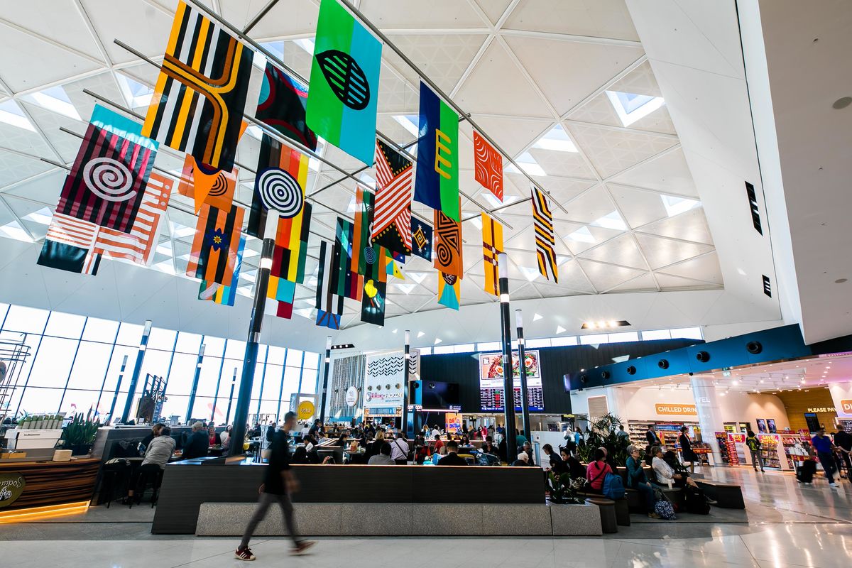 Archie Moore Sydney Airport Install