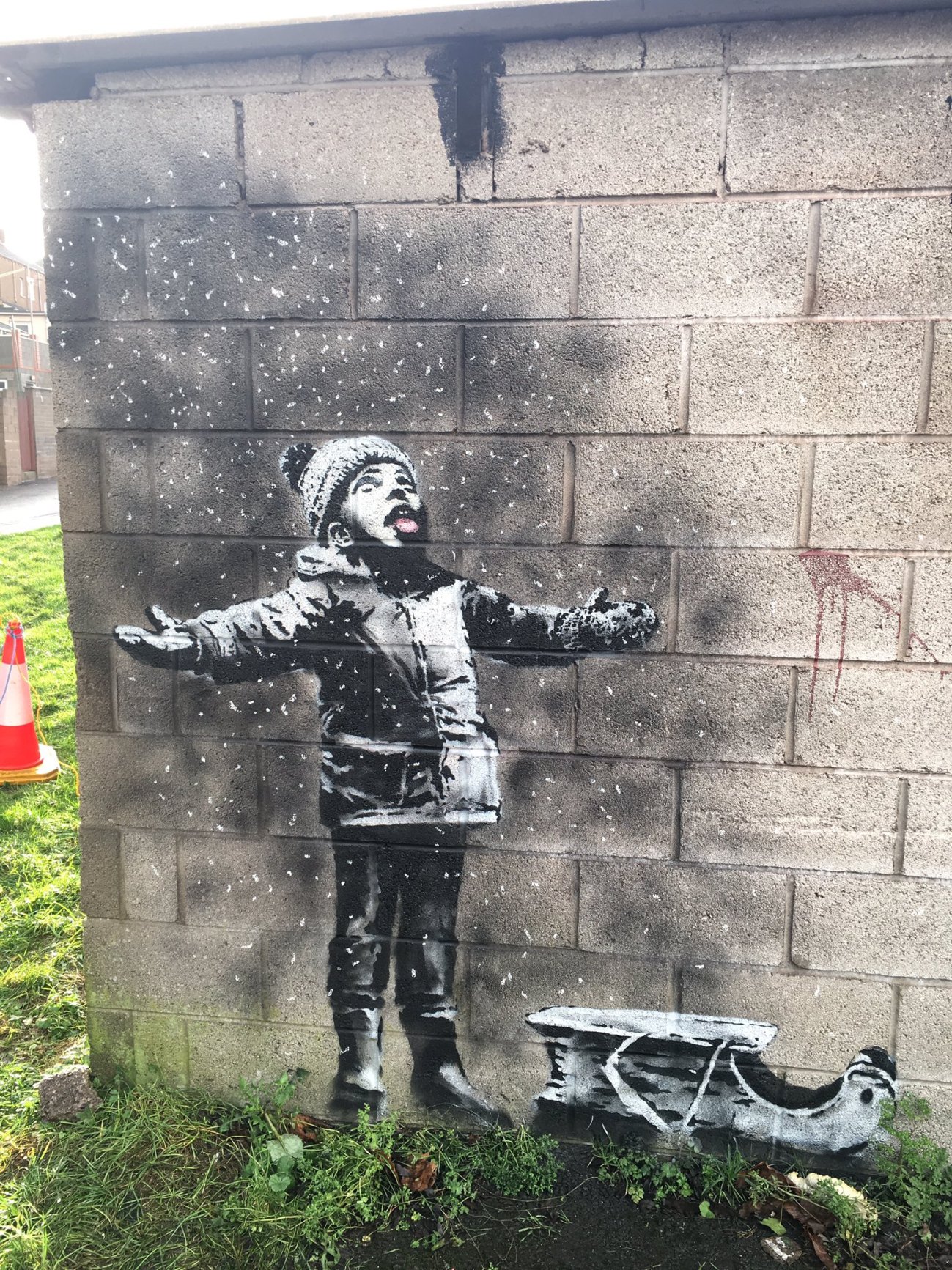 Banksy @Port Talbot, UK Banksy @Port Talbot, UK