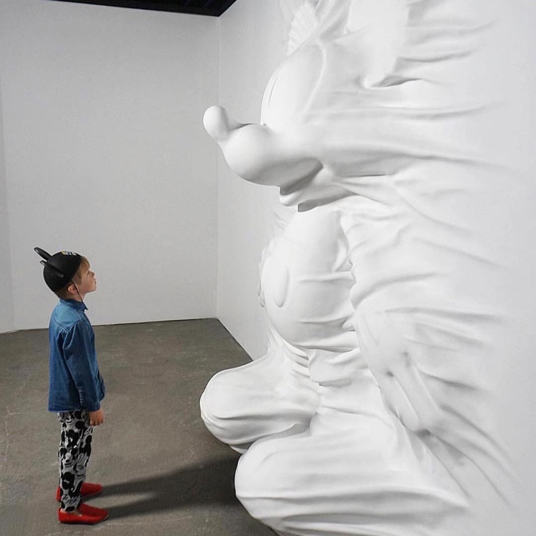 "Mickey: The True Original" by Daniel Arsham