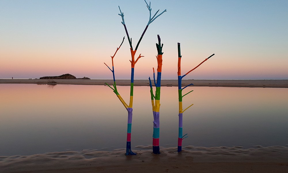 Il silenzio sogna a colori [#Laguna] - Installazione di Barbara Picci